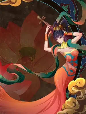 欢天喜地七仙女橙儿和青儿相遇
